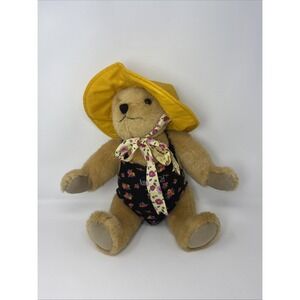 RETIRED Pleasant Company American Girl Jointed Teddy Bear Swim Bathing Outfit